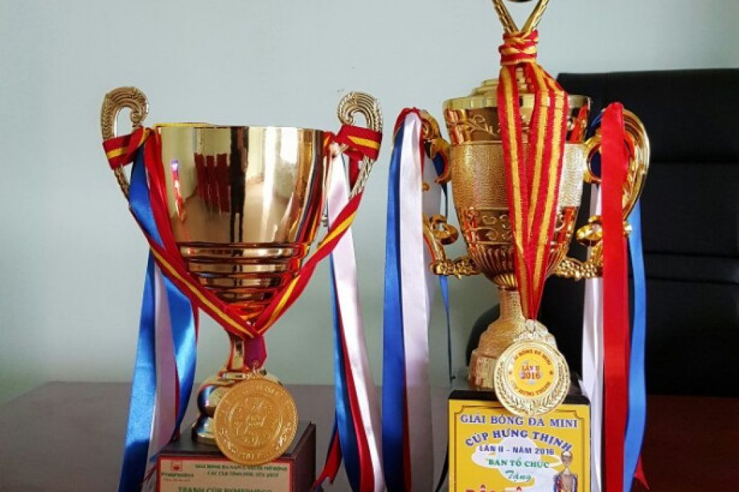 Đội bóng công ty Hạnh Nguyên vina đoạt cup vô địch năm 2016